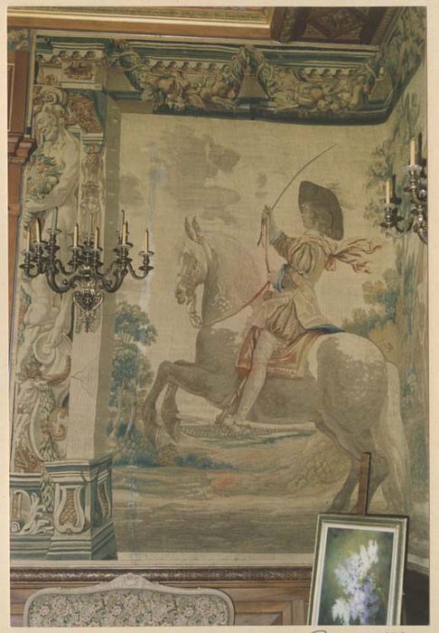 pièce murale : d’après le Manège Royal de Plunivel, écuyer de Louis XIII - © Ministère de la Culture (France), Médiathèque du patrimoine et de la photographie, diffusion RMN-GP