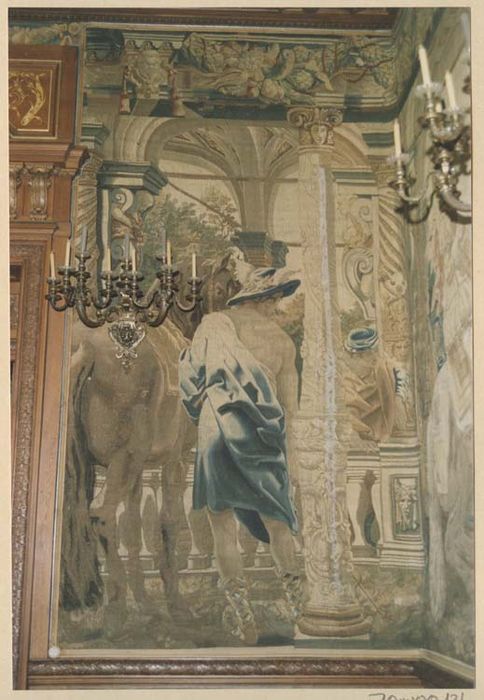 pièce murale : d’après le Manège Royal de Plunivel, écuyer de Louis XIII - © Ministère de la Culture (France), Médiathèque du patrimoine et de la photographie, diffusion RMN-GP