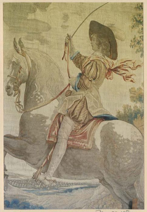 pièce murale : d’après le Manège Royal de Plunivel, écuyer de Louis XIII - © Ministère de la Culture (France), Médiathèque du patrimoine et de la photographie, diffusion RMN-GP