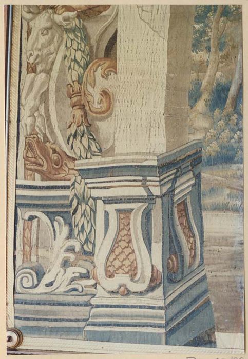 pièce murale : d’après le Manège Royal de Plunivel, écuyer de Louis XIII