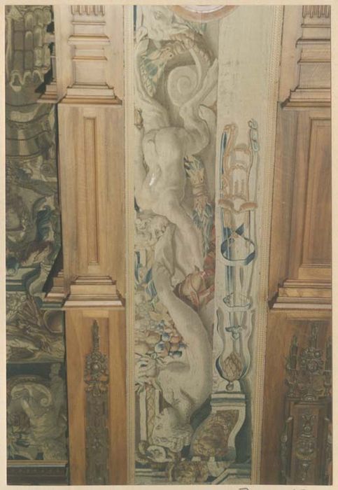 pièce murale : d’après le Manège Royal de Plunivel, écuyer de Louis XIII