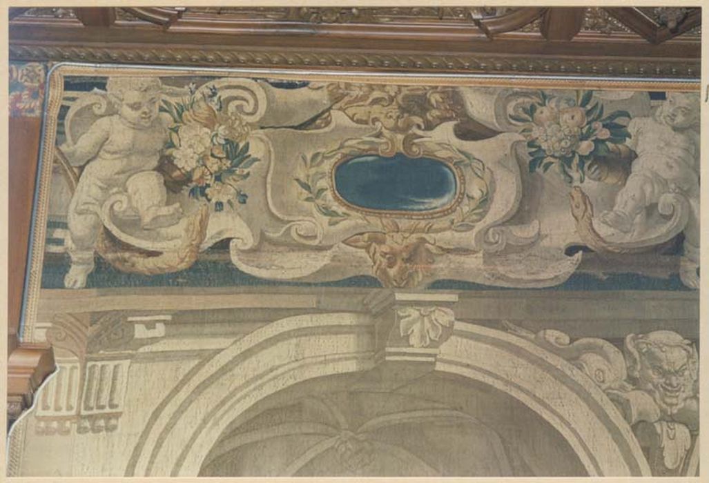 pièce murale : d’après le Manège Royal de Plunivel, écuyer de Louis XIII