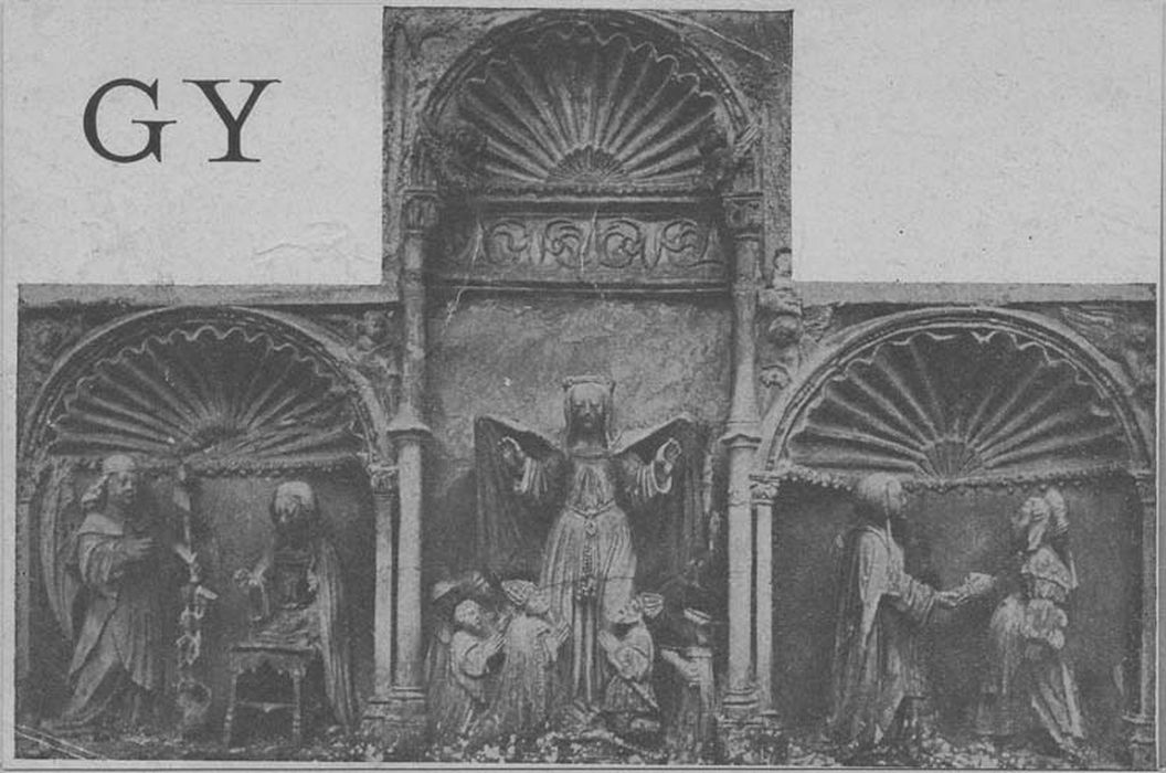 retable, haut-relief : Scènes de la Vie de la Vierge