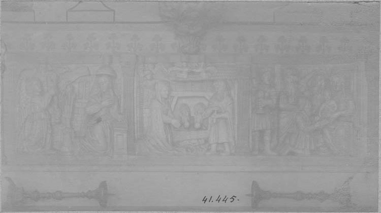 retable, 3 bas-reliefs : L'Annonciation, La Nativité, L'Adoration des Mages - © Ministère de la Culture (France), Médiathèque du patrimoine et de la photographie, diffusion GrandPalaisRmn Photo