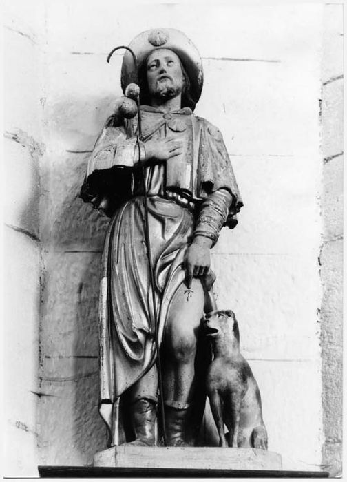 statue : saint Roch