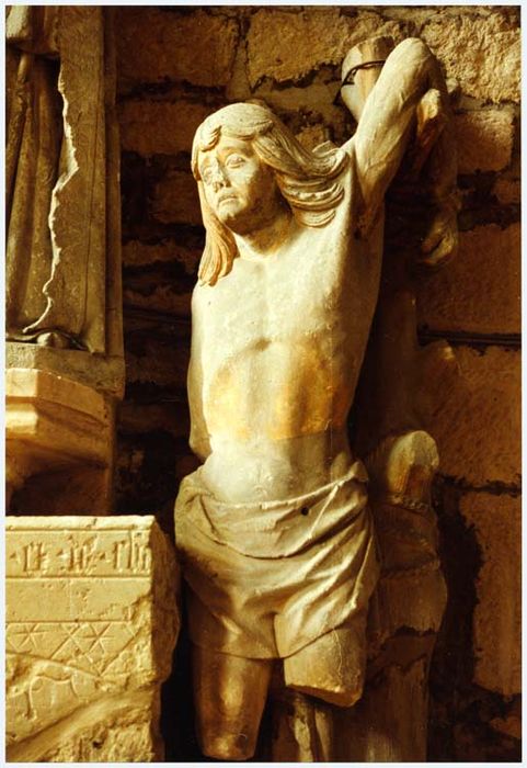 statue : Saint Sébastien