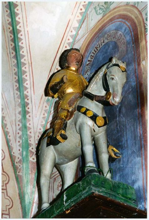 statue équestre : saint Maurice