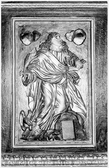 détail, chaire à prêcher