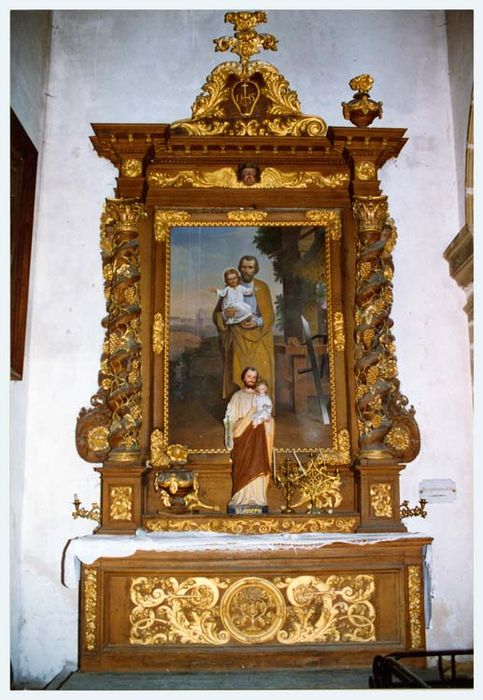 détail, autel latéral