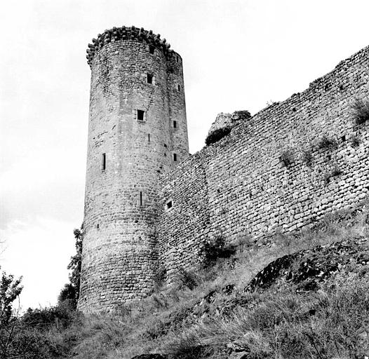 Face est de la tour des prisonniers