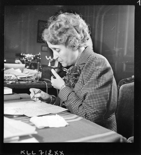 La journaliste Geneviève Tabouis