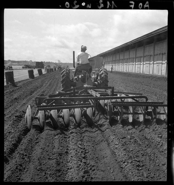 Exploitation agricole. Culture mécanisée