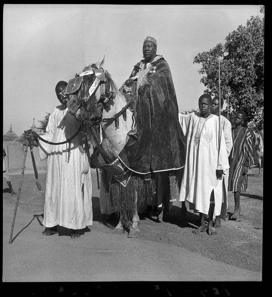 Une réception du Mogho-Naba, empereur des Mossi