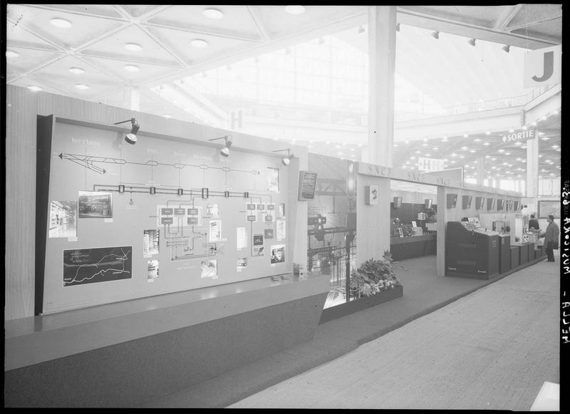 Stand de la SNCF : décor Tony Mella