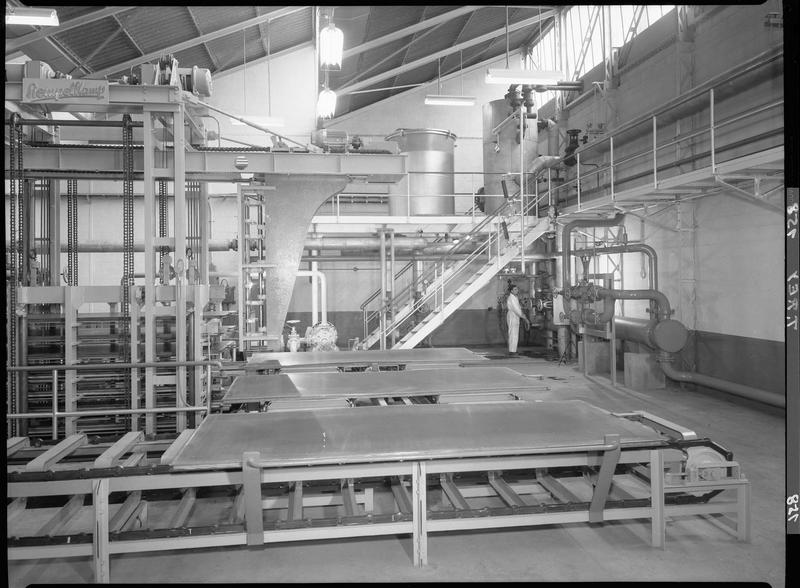 Séchage des panneaux de stratifié décoratif