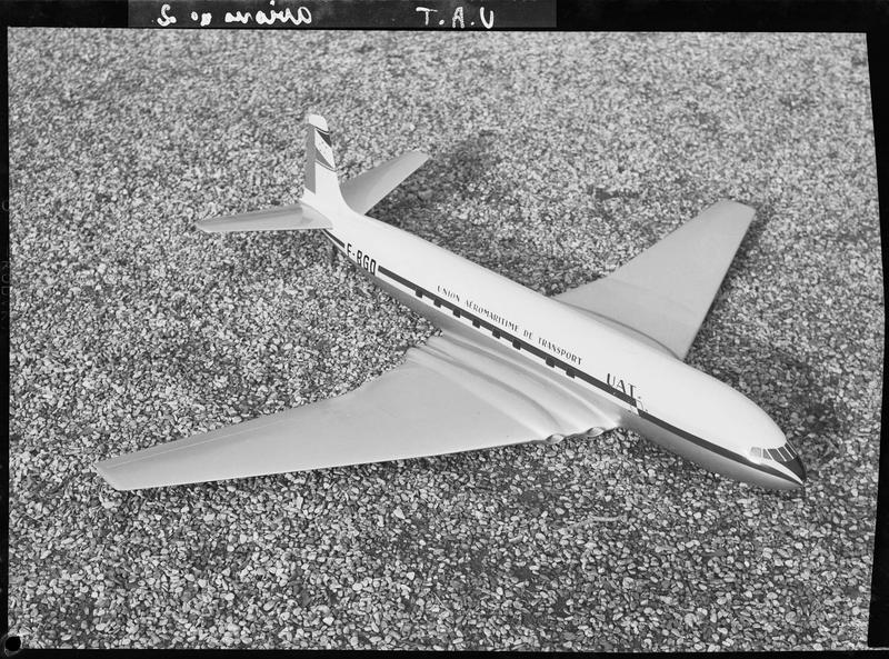 Maquette d'un avion Comet