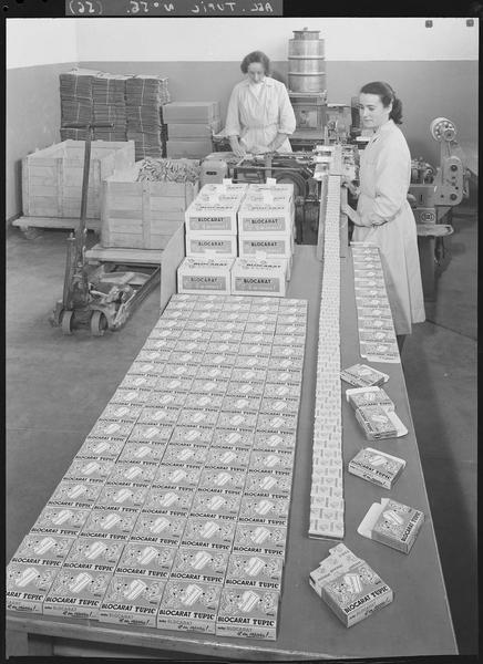 Conditionnement des boites de Biocarat Tupic