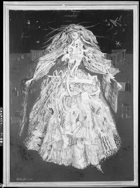 Une toile de Suzanne Van Damme