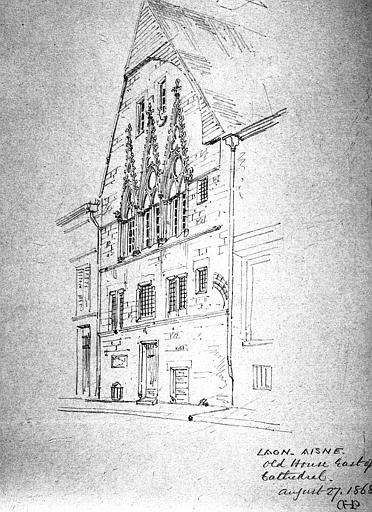Dessin tiré d'un livre de croquis