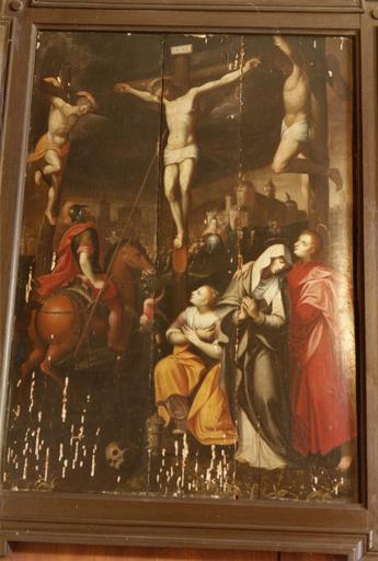 tableau : Crucifixion (La) - © Ministère de la Culture (France), Médiathèque du patrimoine et de la photographie (objets mobiliers), tous droits réservés