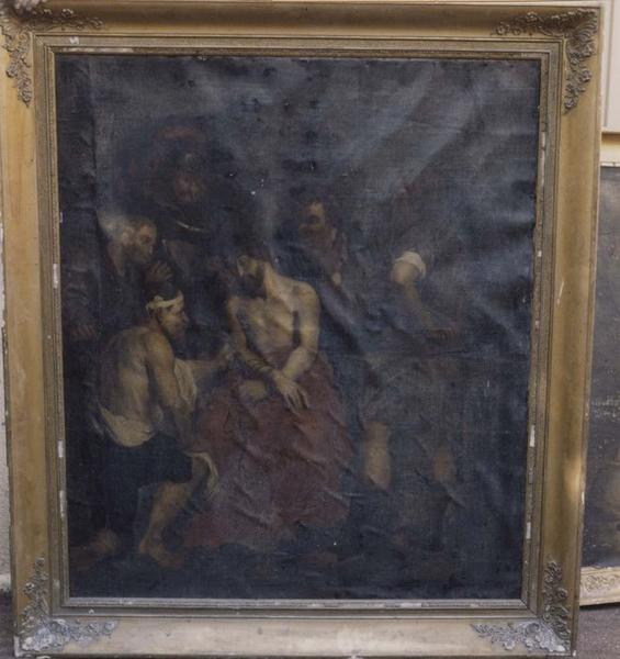 tableau : Christ aux bourreaux, vue générale