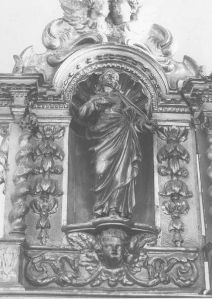 statuette du tabernacle, statuette : Christ, vue générale - © Ministère de la Culture (France), Médiathèque du patrimoine et de la photographie (objets mobiliers), tous droits réservés