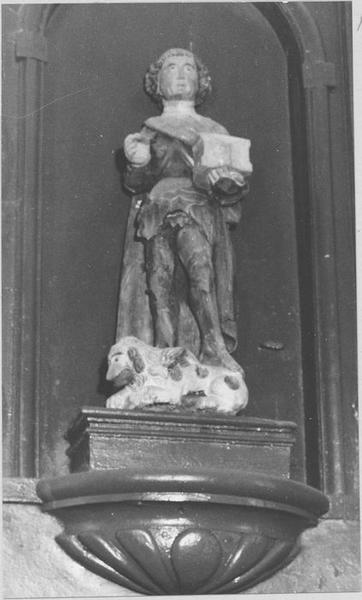 statue : saint Georges, vue générale - © Ministère de la Culture (France), Médiathèque du patrimoine et de la photographie (objets mobiliers), tous droits réservés