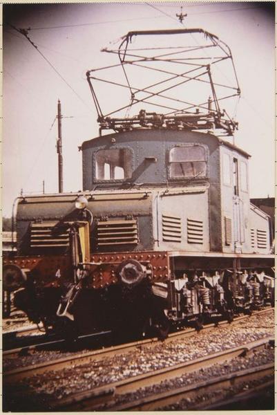 locomotive électrique, type BB SACM, à voie normale, BB n° 1, vuegénérale