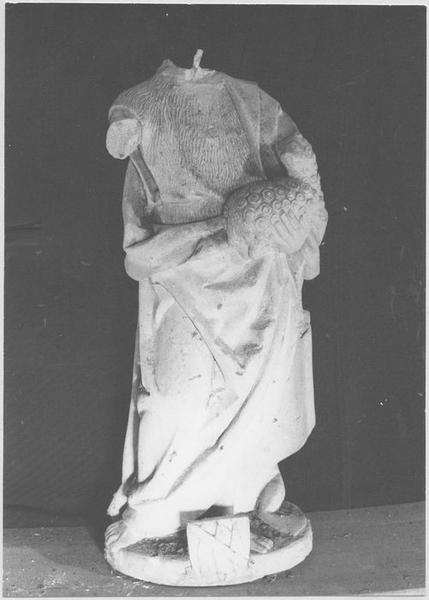 statue : saint Jean-Baptiste, vue générale