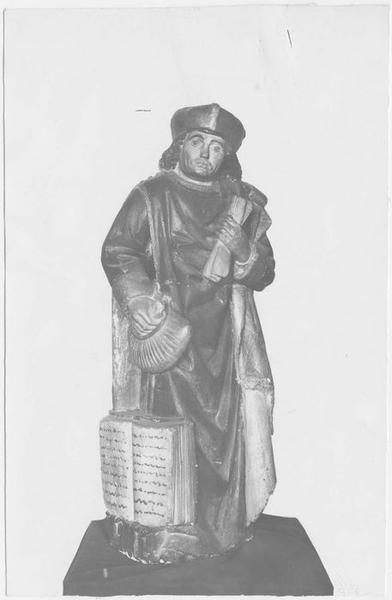 statue : saint Yves, vue générale - © Ministère de la Culture (France), Médiathèque du patrimoine et de la photographie (objets mobiliers), tous droits réservés