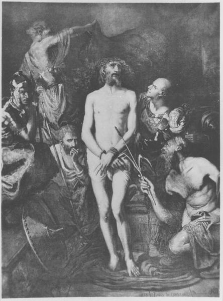 tableau : la Flagellation, vue générale