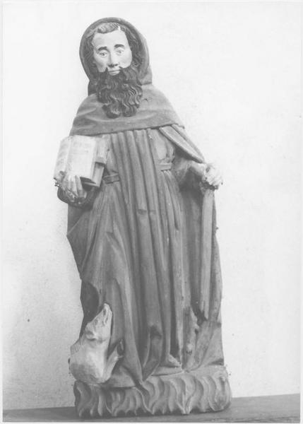 statue : saint Antoine, vue générale