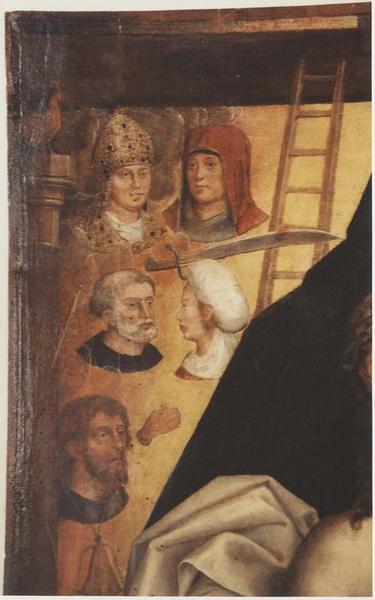 tableau : Vierge de Pitié, détail