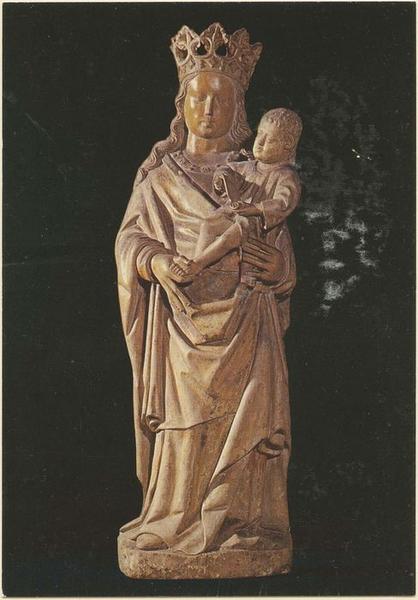 statue : Vierge à l'Enfant, vue générale