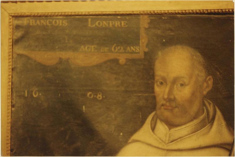 tableau : Portrait de François Loupre, détail