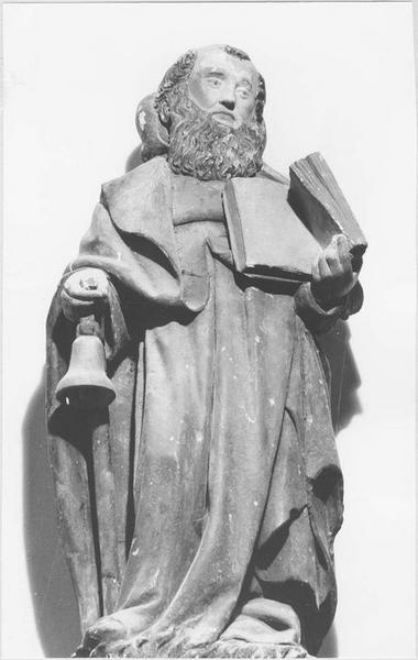 statue : saint Antoine, vue générale