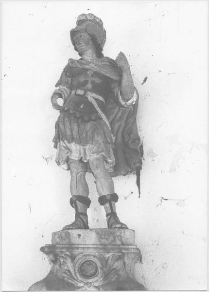 statue : saint Maurice, vue générale