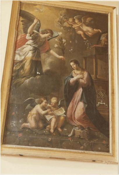 tableau : l'Annonciation, vue générale