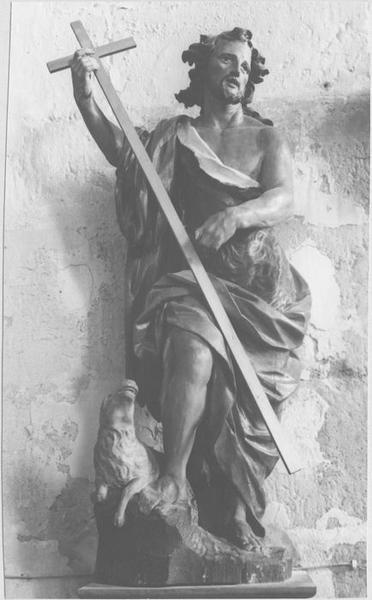 statue : saint Jean-Baptiste, vue générale