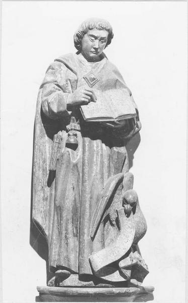 statue : saint Jean, vue générale - © Ministère de la Culture (France), Médiathèque du patrimoine et de la photographie (objets mobiliers), tous droits réservés