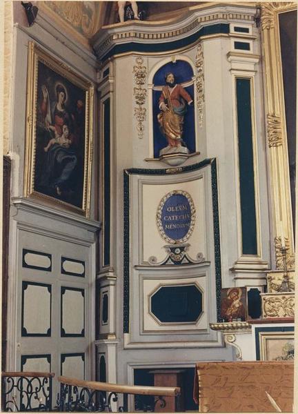 retable, vue partielle