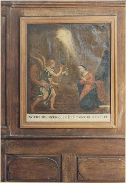 tableau : Annonciation (l'), vue générale