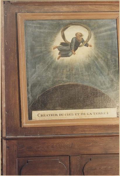 tableau : Dieu le Père, vue générale