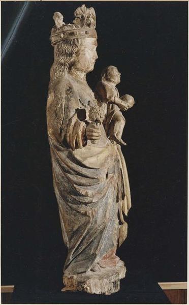 Statue : Vierge à l'enfant