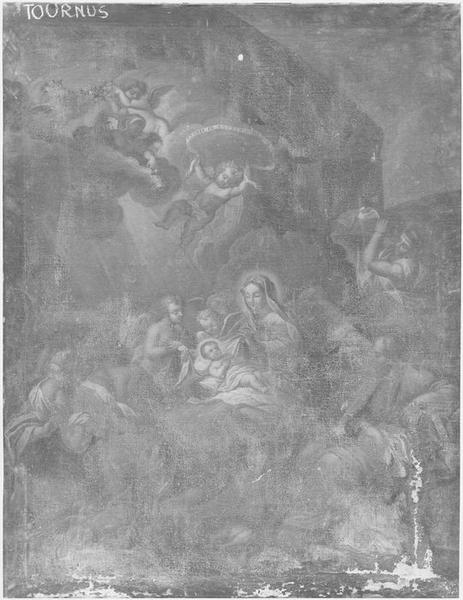 tableau : Adoration des bergers (l'), vue générale