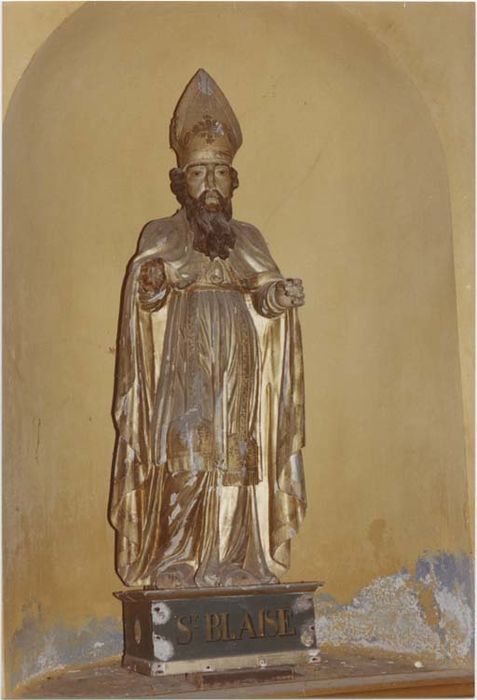 statue : Saint Blaise