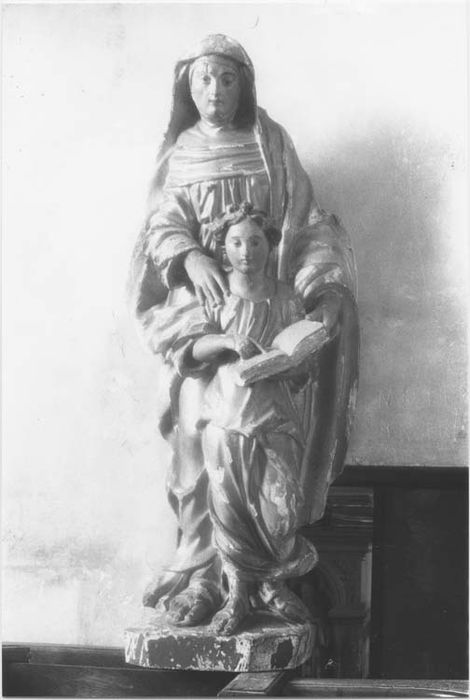 groupe sculpté : Sainte Anne et la Vierge