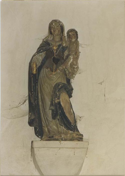 statue : Vierge à l'Enfant