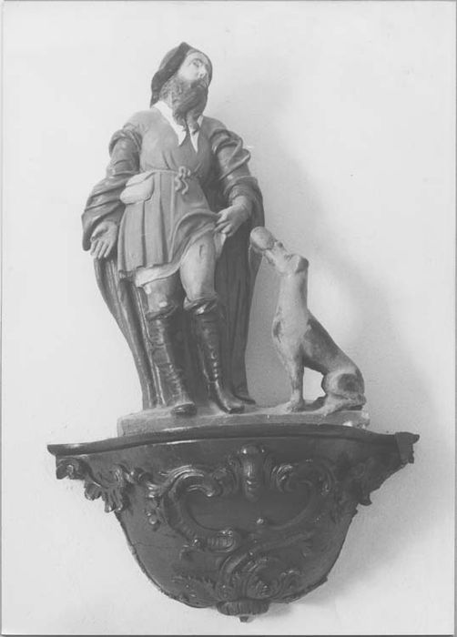 statue : Saint Roch