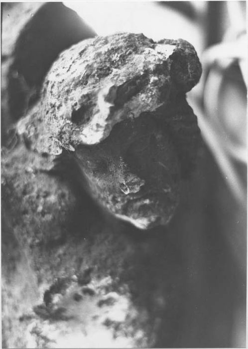 calvaire (fragment) : Vierge à l'Enfant et Christ